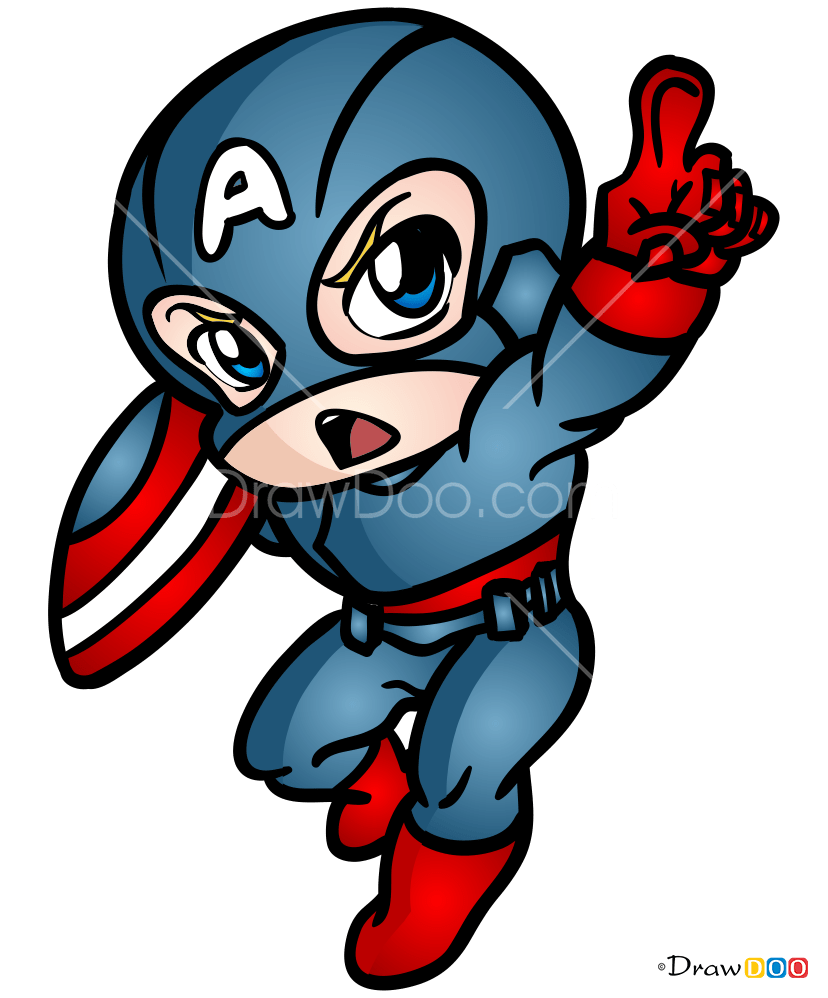 How to Draw Superhero 4, Chibi